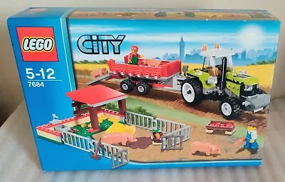 Buy LEGO CITY: Pig Farm & Tractor (7684). New In Sealed Box • 25£