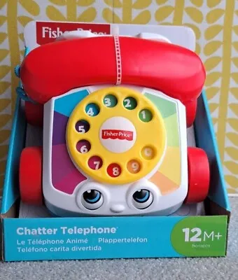 Buy Fisher Price Chatter Telephone 12+M - New • 8£