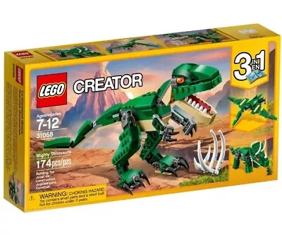 Buy LEGO 31058 Creator Green Mighty Dinosaurs 3 In 1 *Brand New & Sealed • 7£