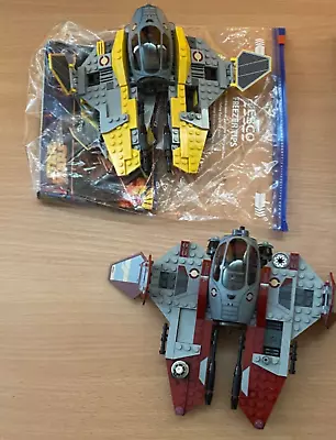 Buy Lego Star Wars Obi Wan Starfighter And Anakin’s Jedi Interceptor 75281  BUILDS • 25£
