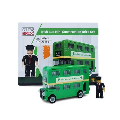 Buy Irish Bus Building Brick Set - Lego Compatible • 14.95£