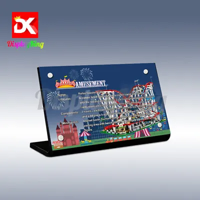 Buy Display King - Acrylic Display Plaque For Lego Roller Coaster 10261 • 18£