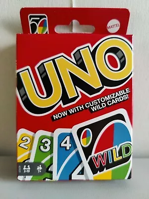 Buy UNO Toy Game From Mattel Classic Card Game Family Fun With Wild Card NEW BOXED • 6.99£