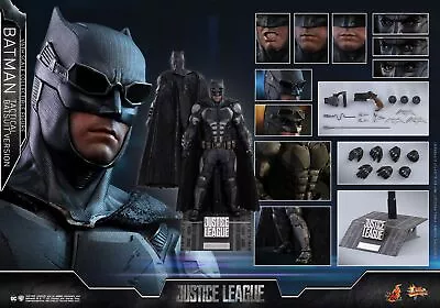 Buy Hot Toys MMS432 Justice League Tactical Batsuit Batman  Figure NEW • 299.50£