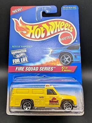 Buy Hot Wheels #425 Rescue Ranger Truck Engine Fire Squad Series 1995 Release L37 • 6.95£