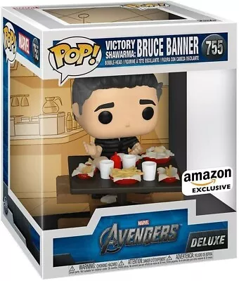 Buy Marvel Avengers Victory Shawarma Bruce Banner Diorama Amazon Excl Funko Pop! • 12.99£