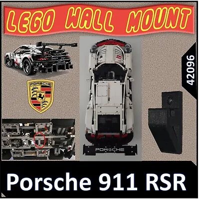 Buy ✅🧱✅  Lego Technic  42096  Porsche 911 Rsr Car  Wall Display Mount Bracket  ✅🧱✅ • 6.99£