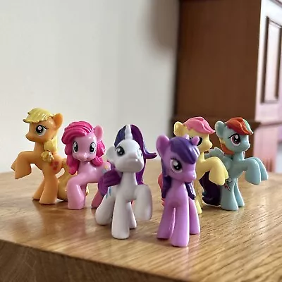 Buy My Little Pony Mini Figures Blind Bag Lot Mane 6 Pinkie Twilight Rainbow Rarity • 8£