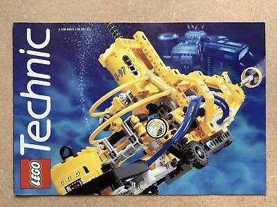 Buy Lego 8880 8299 8480 8479 8485 Technic Pneumatic Submarine RETRO Brochure - 1997 • 4£