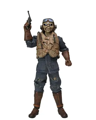 Buy NECA Iron Maiden Aces High Eddie 8” Clothed Action Figure Horror  • 47.49£