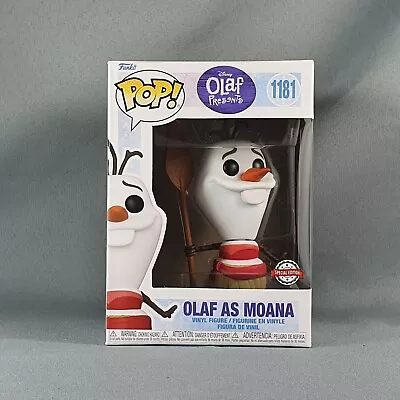 Buy Olaf As Moana Funko Pop Vinyl Figure Disney Olaf Presents Frozen #1181 • 19.99£