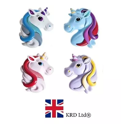 Buy UNICORN FRIDGE MAGNET Kids Pony Birthday Party Bag Filler Magnets Figure Toy UK • 3.02£