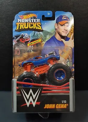 Buy Hot Wheels Monster Trucks_ 2019_1/64_ Rodger Dodger / WWE John Cena #1/10! • 23.54£