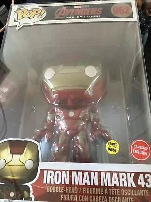 Buy Iron Man Giant Funko Pop Glow In The Dark.  Rare . Read Below More Information • 10£