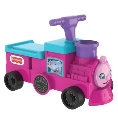 Buy Fisher Price: Jakks Merchandising - Tootin' Train Ride-On Girl Version (Quadrici • 25.50£