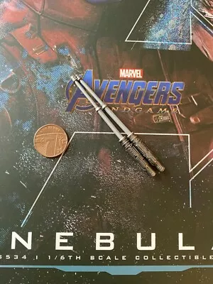 Buy Hot Toys Nebula Avengers Endgame MMS534 Batons X 2 Loose 1/6th Scale NOT REAL • 24.99£