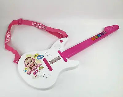 Buy Barbie Electric Guitar Toy Lights & Sound From Rock N Royals Princess Movie VGC • 18.99£