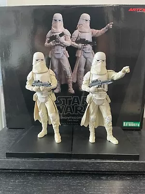 Buy Star Wars ARTFX Kotobukiya 1/10 Snowtrooper Twin Pack (with Box) • 90£