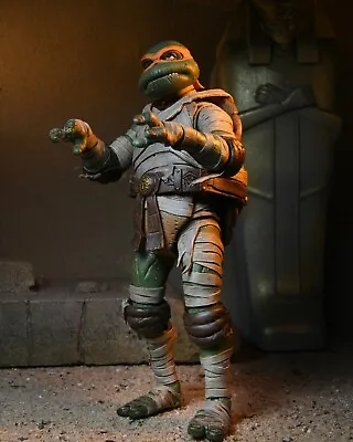 Buy NECA TMNT Ultimate Michelangelo As The Mummy 7  Figure NEW IN STOCK • 41.99£