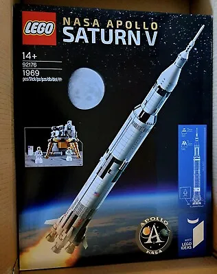 Buy LEGO Ideas: NASA Apollo Saturn V (92176) Brand New Mint Box • 474.17£