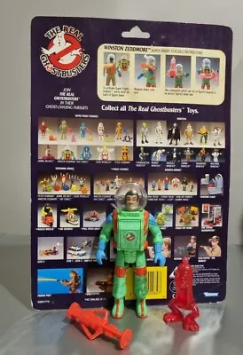 Buy The Real Ghostbusters Super Fright Feature Winston Zeddmore 5  Figure, Card 1989 • 96.95£