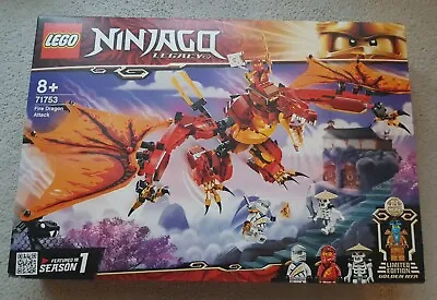 Buy LEGO NINJAGO: Fire Dragon Attack (71753) • 52.99£