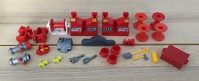 Buy Playmobil Spares   FIRE STATION & TRUCK - PUMPS / REELS / HYDRANTS / BUCKETS • 4£