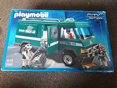 Buy Playmobil 5566 City Action Money Transport Vehicle With Original Box • 19.95£