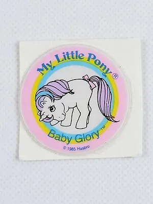 Buy My Little Pony Baby Glory Puffy Sticker Hasbro 1985 Vintage G1 • 14.18£