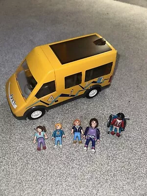 Buy Playmobil - 6866 School Bus,  Van Vehicle Set Inc Figures City Life. • 7.99£