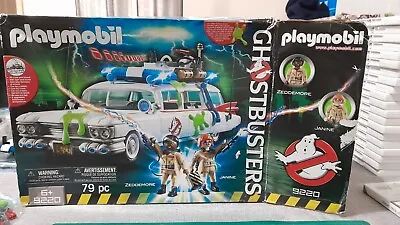 Buy PLAYMOBIL 9220 Ghostbusters Ecto-1 Vehicle With Lights And Sounds, Complete. • 40£