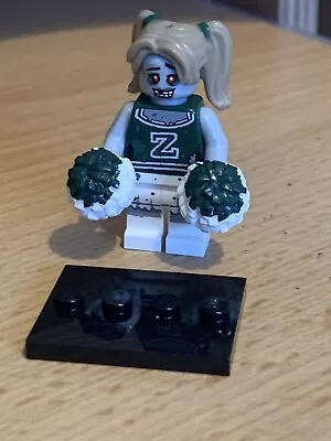 Buy Lego Series 14 Figure COL218 Zombie Cheerleader Complete With Stand • 4.99£
