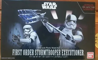 Buy BANDAI First Order Executioner Stomtrooper 1/12 Model Kit Star Wars • 55£