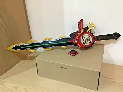Buy Power Rangers Ninja Steel Chainsaw Weapon With 2 Ninja Stars In Excellent Cond • 24.99£