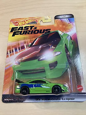 Buy Hot Wheels Fast And Furious Premium '95 Mitsubishi Eclipse On Real Riders • 16.50£