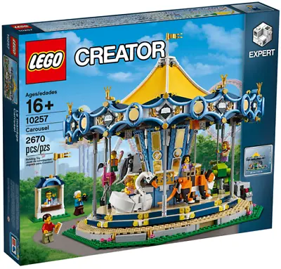 Buy RARE! LEGO 10257 Carousel - Creator Expert Fairground *NEW Factory Sealed Box* • 289.90£
