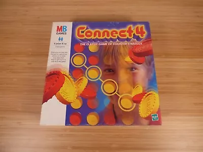 Buy Vintage Connect 4 Board Game By MB Games Hasbro 1999 • 8.95£