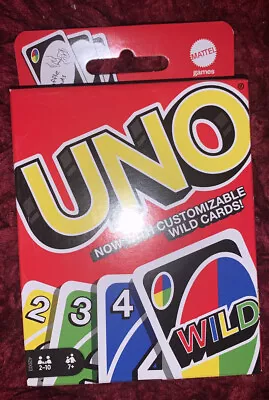 Buy UNO Card Game RETRO Classic FAMILY Fun CHRISTMAS Game *NEW Twist W/ Wild Card BN • 6.99£