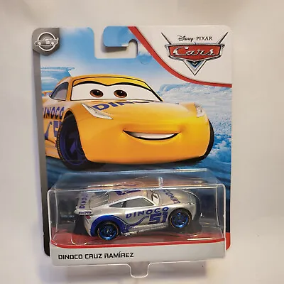 Buy New Disney Pixar Cars Silver Collection Dinoco Cruz Ramirez Car • 6.26£