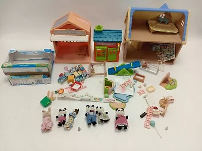 Buy Sylvanian Family Toys Set Panda Family Set Kids Toys Collectables Pre Owned   • 9.99£