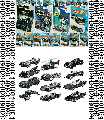 Buy Hot Wheels BATMAN 1:64 Die Cast Car Justice League DC Caped Crusader Dark Knight • 14.99£
