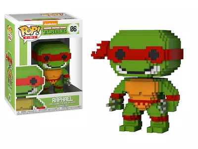 Buy Funko Pop 8-Bit 06 Turtles TMNT 22984 Raphael • 23.25£
