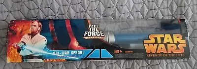 Buy Obi-Wan Kenobi, Electronic Lightsaber Star Wars Revenge Of The Sith. 2005. Boxed • 29.99£