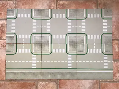 Buy 6 Lego Road Base Plate Vintage Board 32x32 Crossroad  T-Junction Bundle • 27.95£