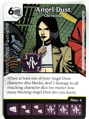 Buy Deadpool ~ ANGEL DUST Christina #83 Rare Dice Masters Card & Die • 1.40£