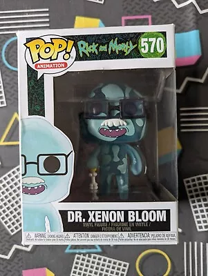 Buy Funko Pop! Animation Rick & Morty Dr. Xenon Bloom #570 Vinyl Figure + Protector • 15.99£