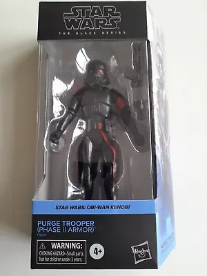 Buy Star Wars The Black Series 6  Purge Trooper Phase II Armor OBI-Wan Kenobi 07misb • 17£