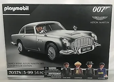 Buy 🔴🔵🟡🟢 Playmobil James Bond Aston Martin Goldfinger Edition 70578 BRAND NEW • 49.95£
