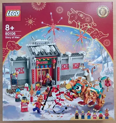 Buy Lego Chinese New Year 80106 Story Of Nian - Brand New & Sealed • 50£