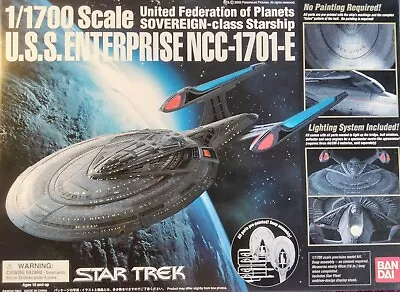 Buy Bandai 1:1700 Star Trek USS ENTERPRISE NCC-1701-E Model Kit #0116424 SEALED BAGS • 196.90£